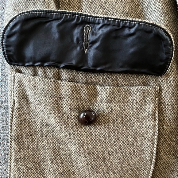 Coldwater Creek Barn Coat, Tweed Wool, Size Medium‎ Vegan - Picture 7 of 10